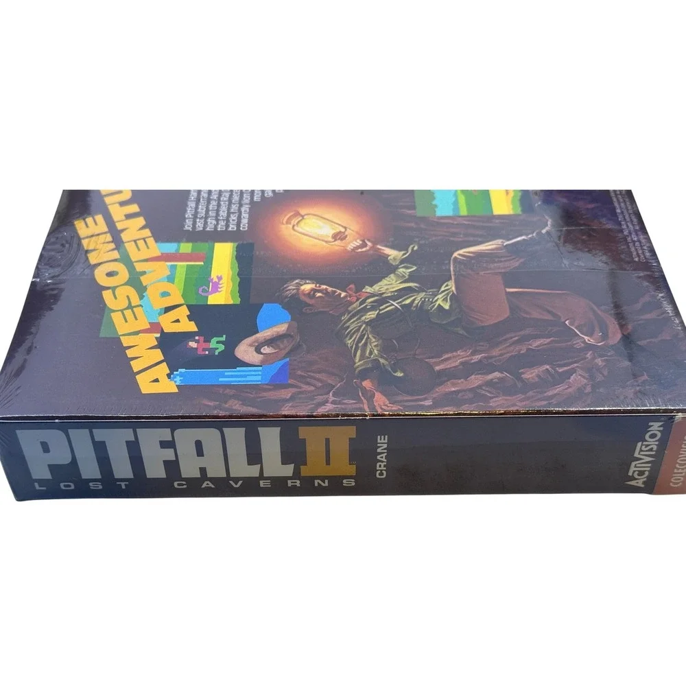 Pitfall II Lost Caverns ColecoVision Adam Activision David Crane New Sealed